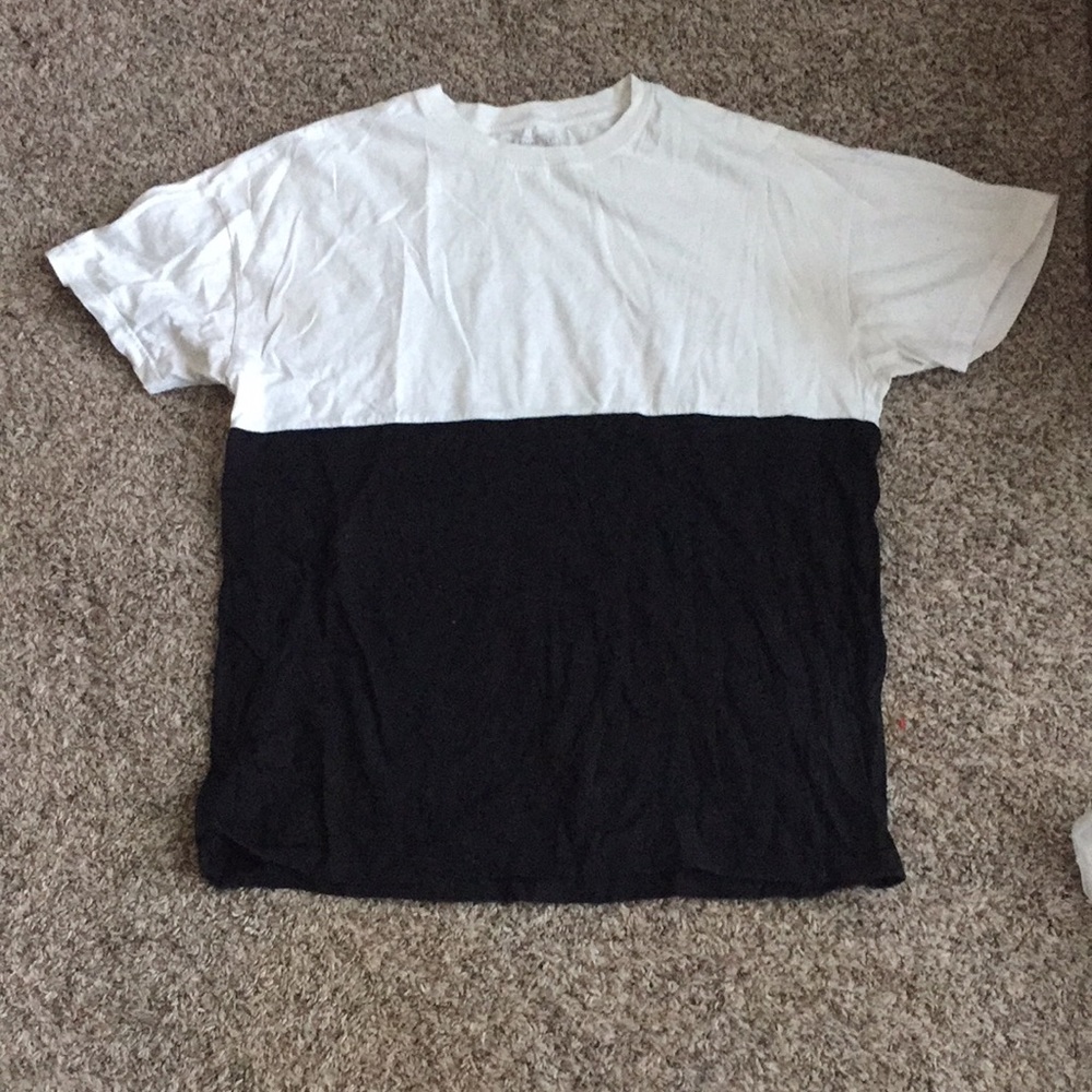 Carbon Black and White T-Shirt